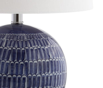 Ronald 21" Ceramic LED Table Lamp - JONATHAN Y